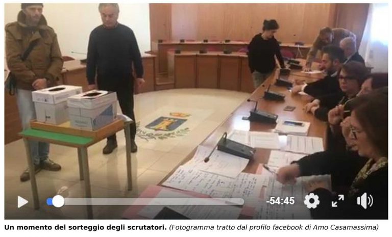 Casamassima: la commissione elettorale penalizza i disoccupati?