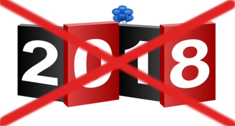 Tra qualche ora il 2018 si addormenterà per sempre.