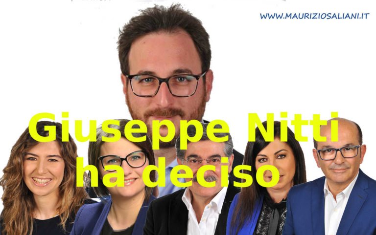 Casamassima: Giuseppe Nitti ha deciso. Nominata la Giunta.