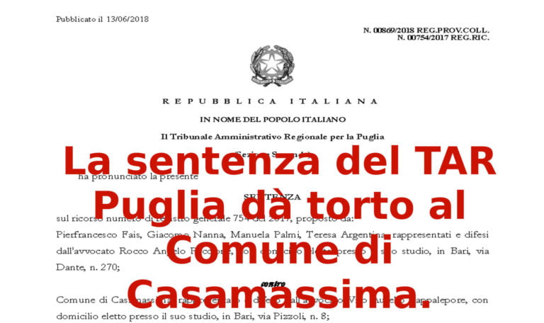 Non importa se Nitti o Mirizio: sarà una “gatta da pelare” il primo impegno del nuovo sindaco. Non importa se Nitti o Mirizio: sarà una “gatta da pelare” il primo impegno del nuovo sindaco.