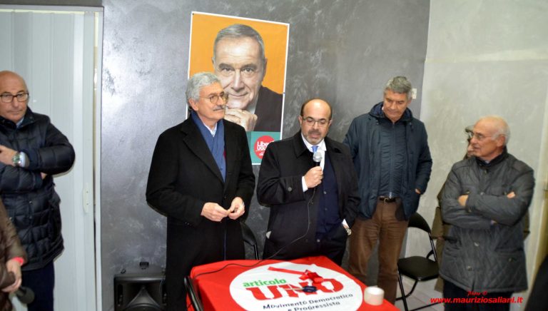 Massimo D’Alema a Casamassima.