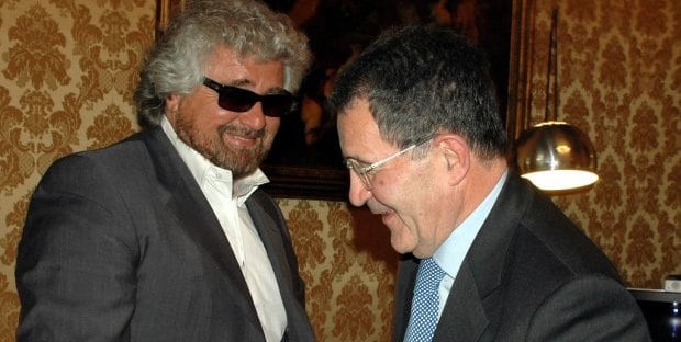 Si rivede Romano Prodi.