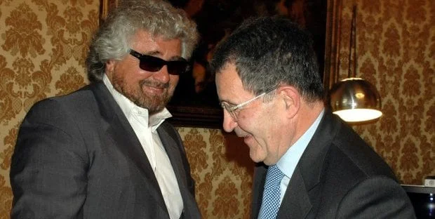 Si rivede Romano Prodi.