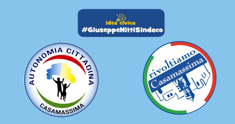 Casamassima: Giuseppe Nitti sindaco. Le liste di Autonomia Cittadina e Rivoltiamo Casamassima.